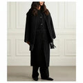 Wool Fringed Coat