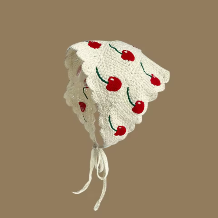 Crochet Knit Bandana