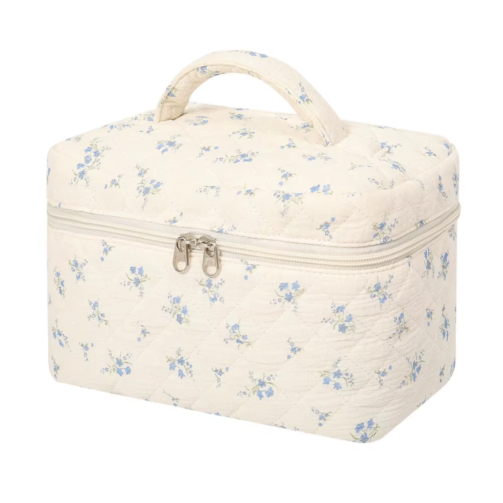 Cotton Cosmetic Bag