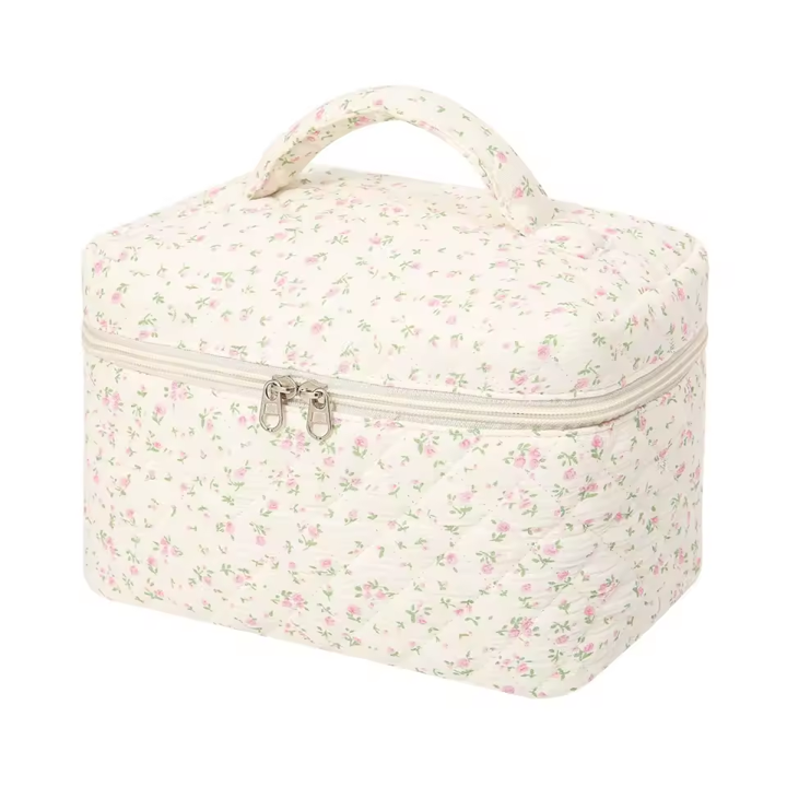 Cotton Cosmetic Bag