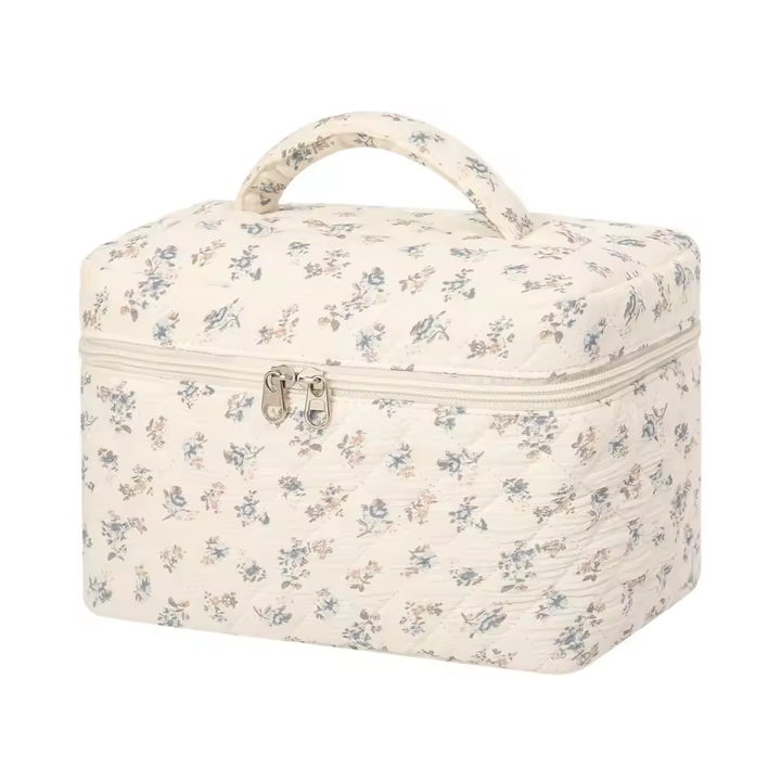 Cotton Cosmetic Bag