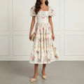 Floral Cotton Midi