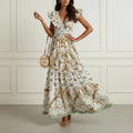 Floral Ruffle Dress