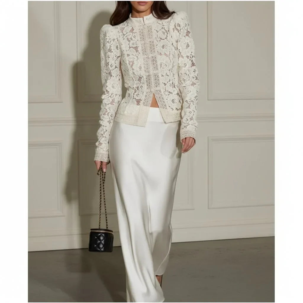 Lace Embroidered Blouse