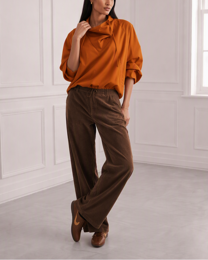 Orange Cotton Jacket