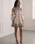 Floral Belted Mini