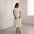 Polka Dot Boucle Midi