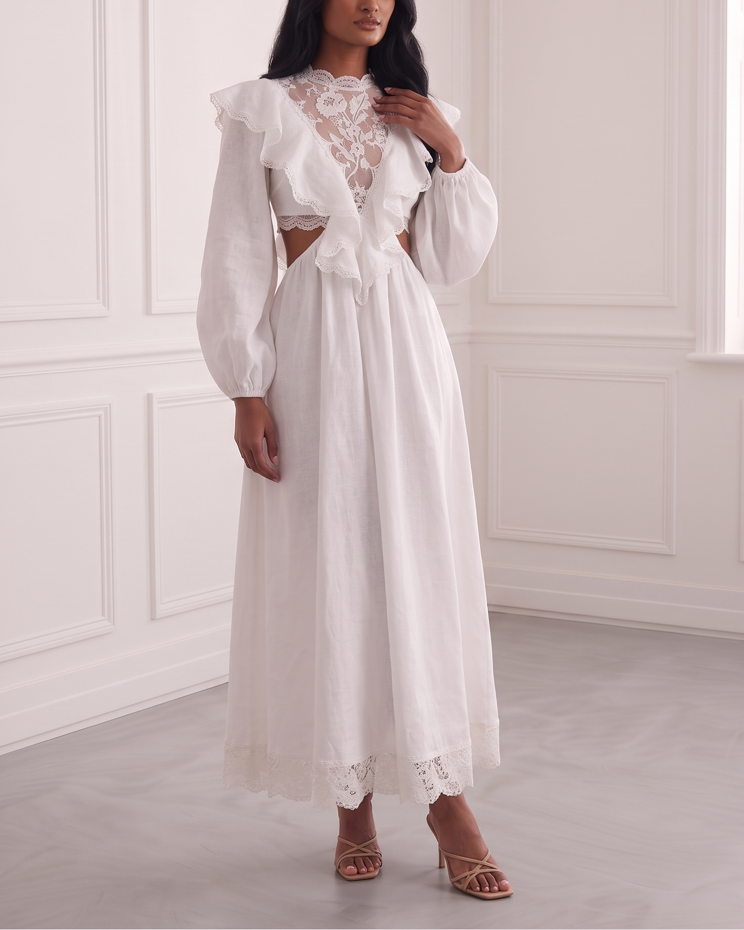 Ivory Lace Dress
