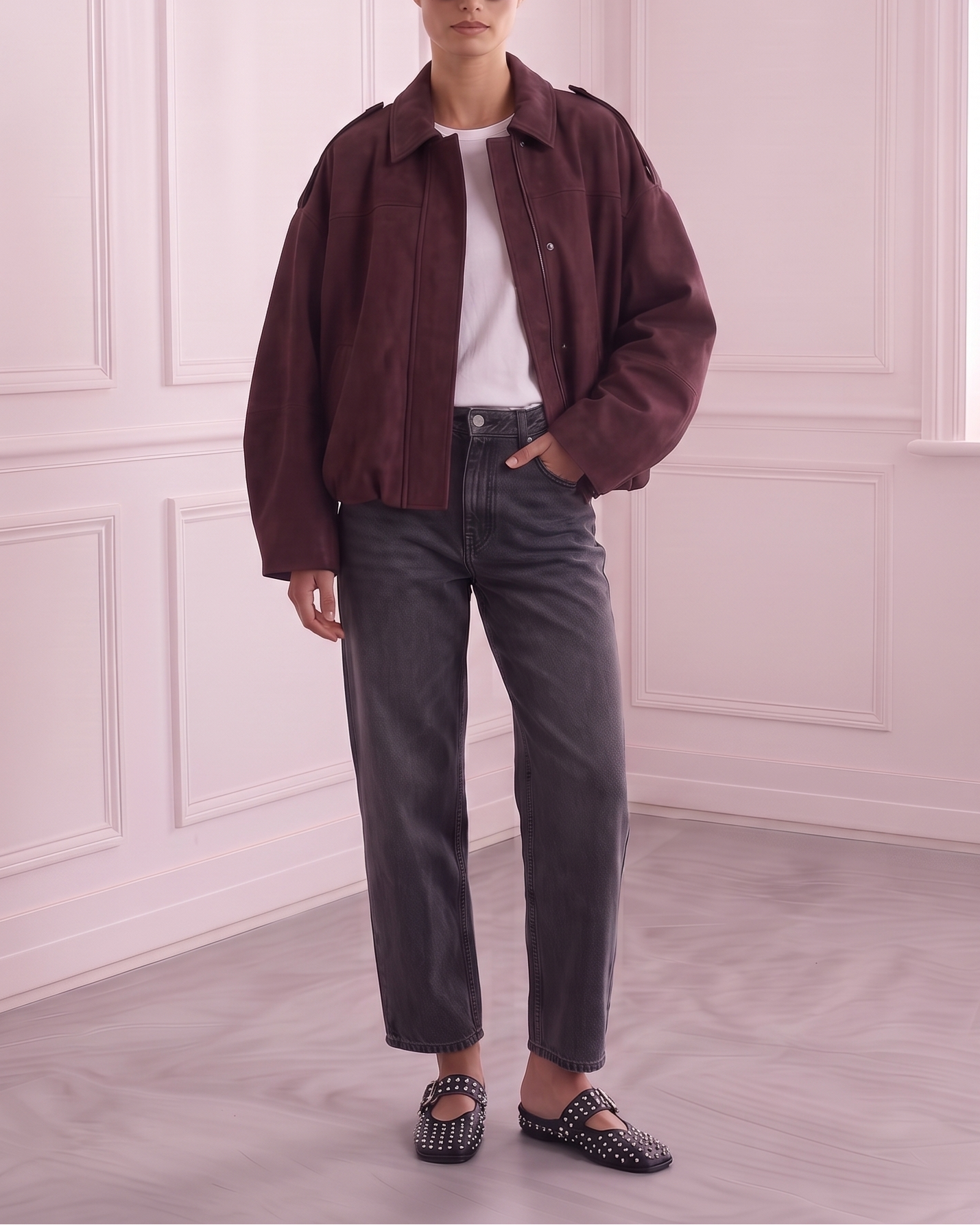 Suede Bomber