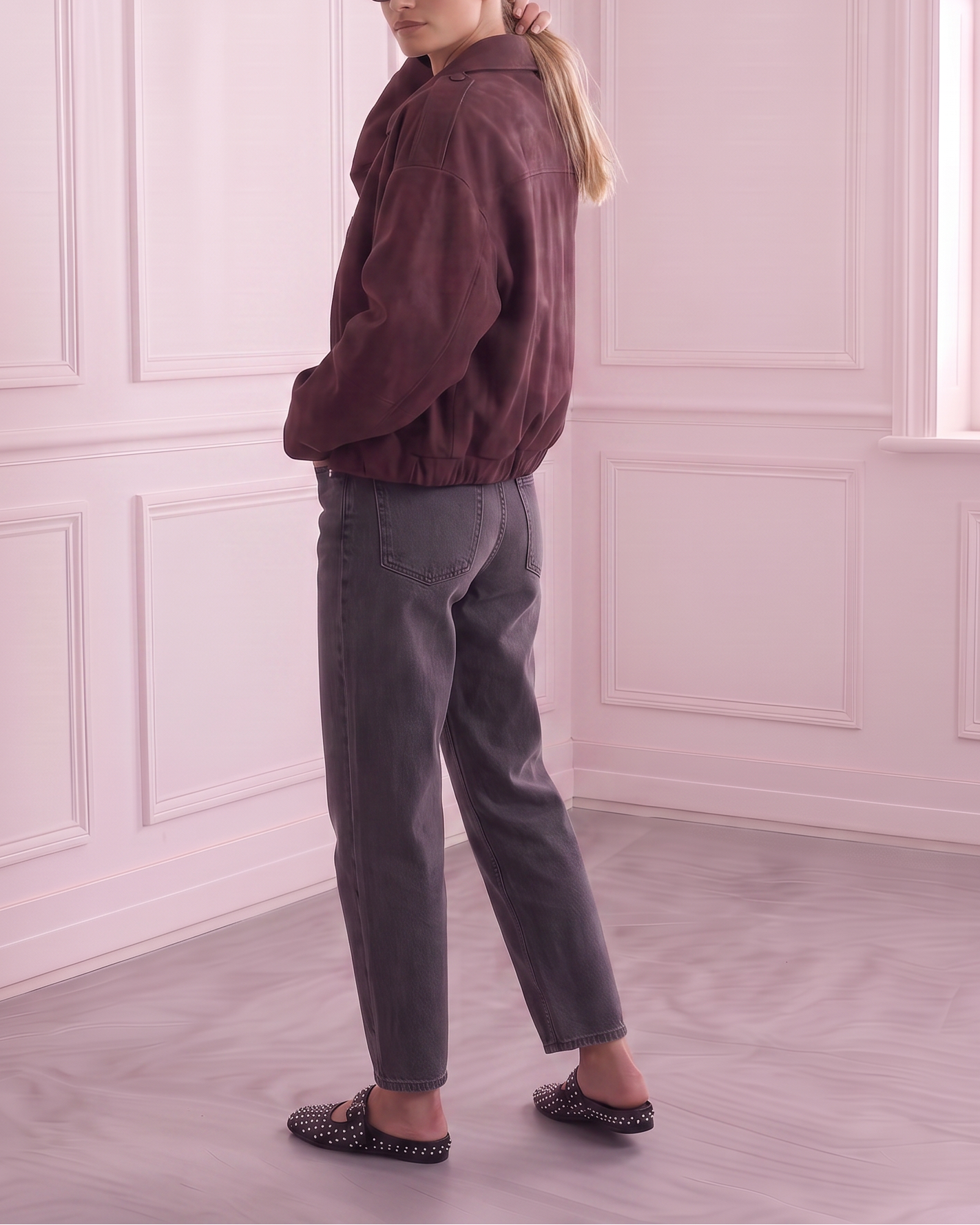 Suede Bomber