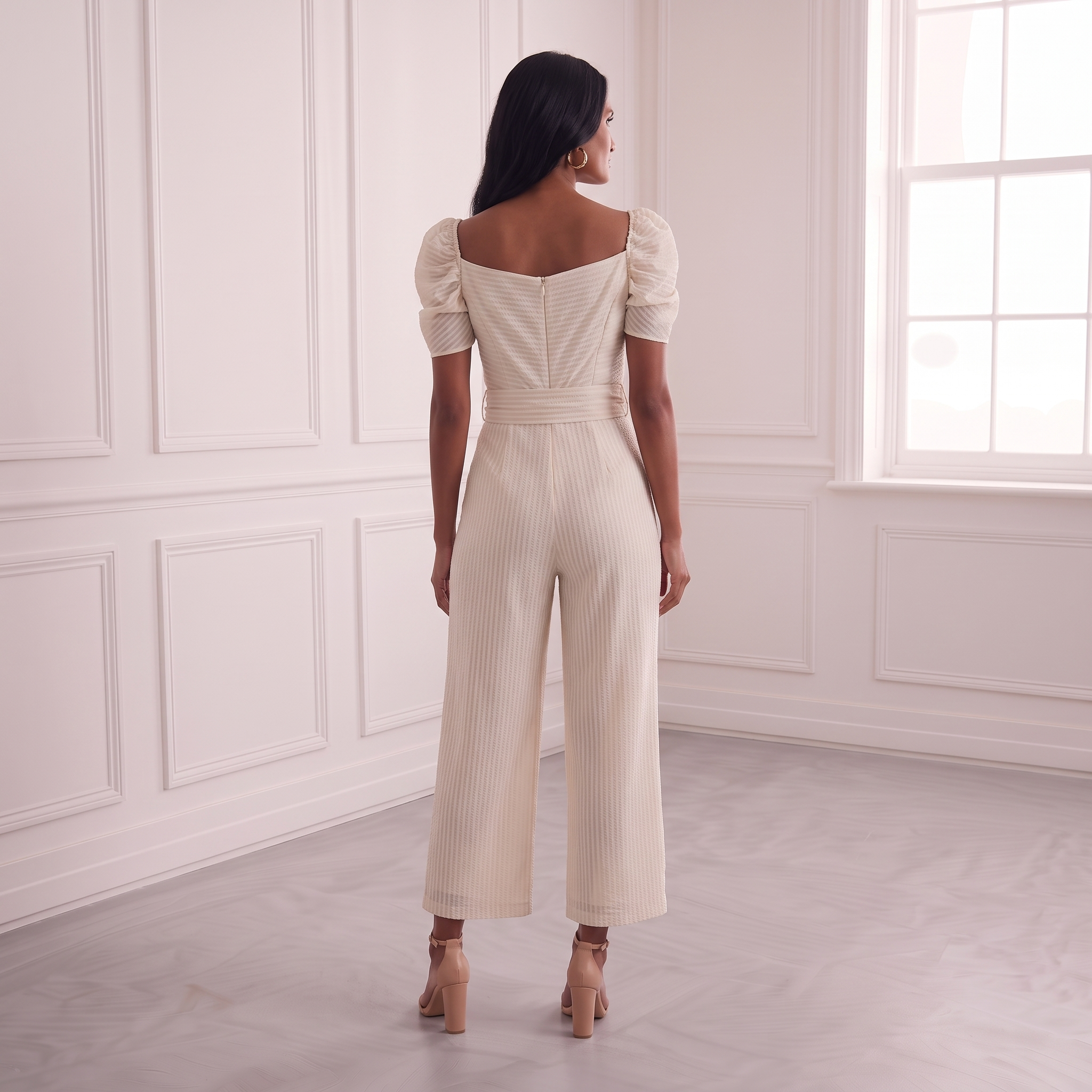 Cowl Neck Jumpsuit